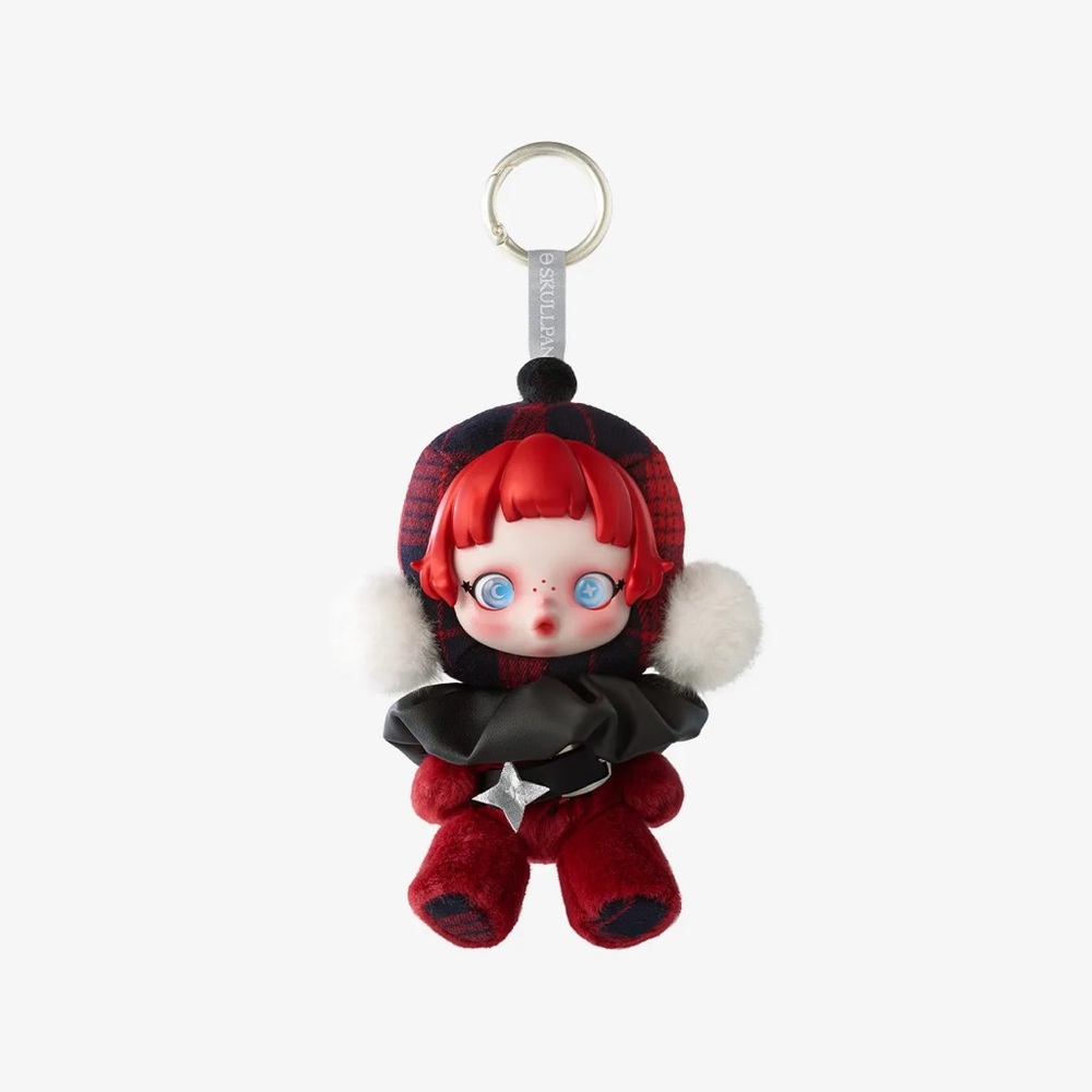 Skullpanda Winter Symphony Plush Pendant Charm